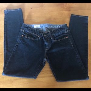 Gap 1969 always skinny jeans size 27/4ankle